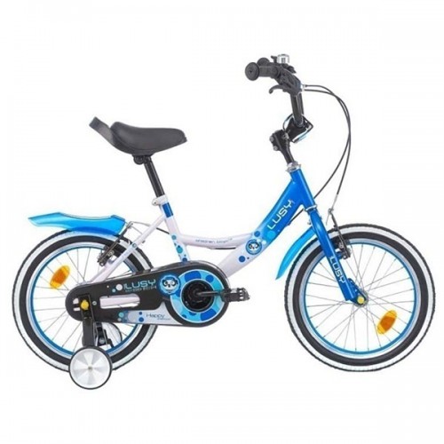 Bicicleta pentru copii Chipolino Lusy 16 - alb-albastru