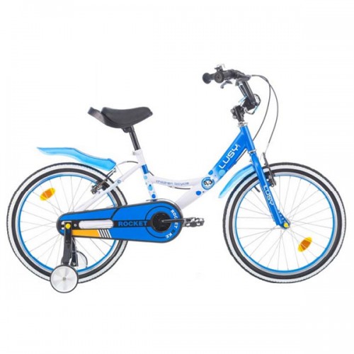 Bicicleta pentru copii Chipolino Lusy 20 - alb-albastru