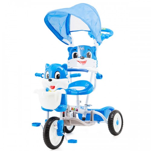 Tricicleta cu copertina Chipolino Bear blue