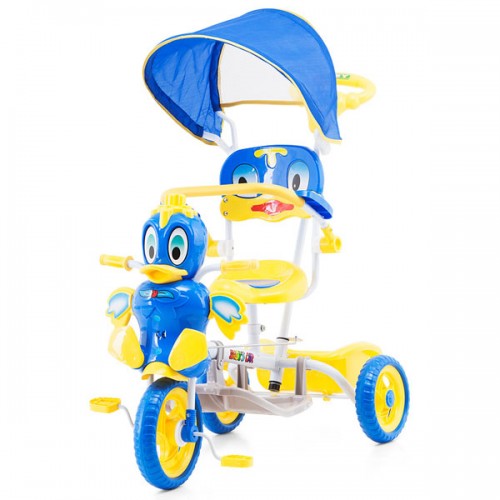 Tricicleta cu copertina Chipolino Duck blue