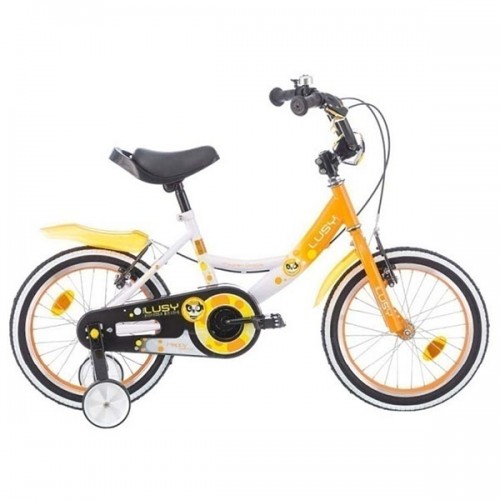 Bicicleta pentru copii Chipolino Lusy 16 - alb-roz