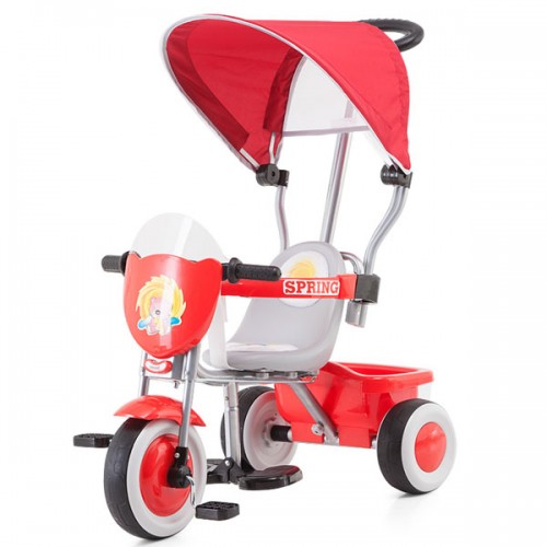 Tricicleta cu copertina Chipolino Spring red