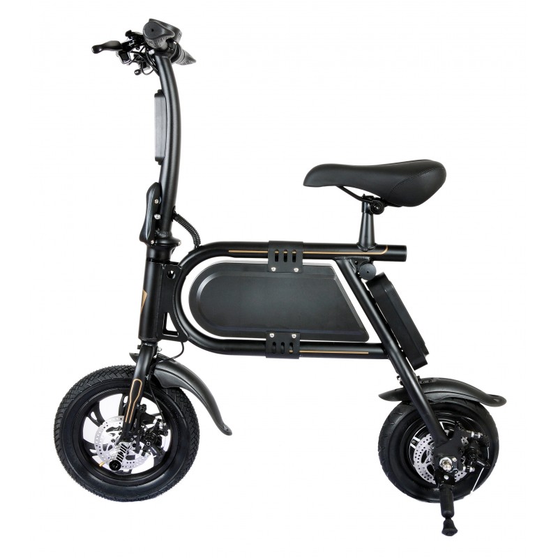 Bicicleta pliabila electrica B10 - negru