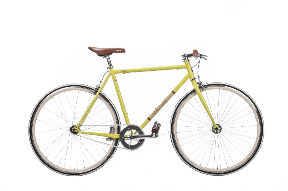 Bicicleta retro Gepida S3 - galben