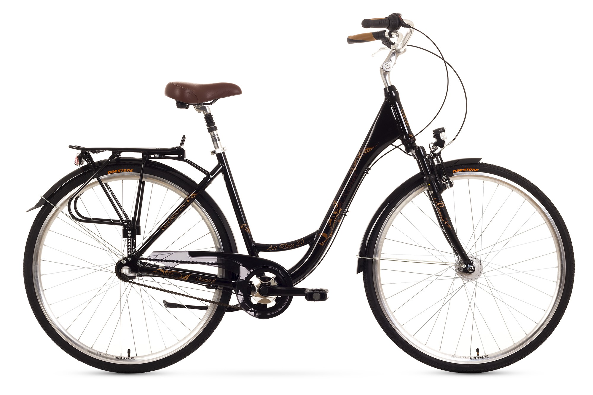 Bicicleta de oras Romet Art Deco 3 - negru