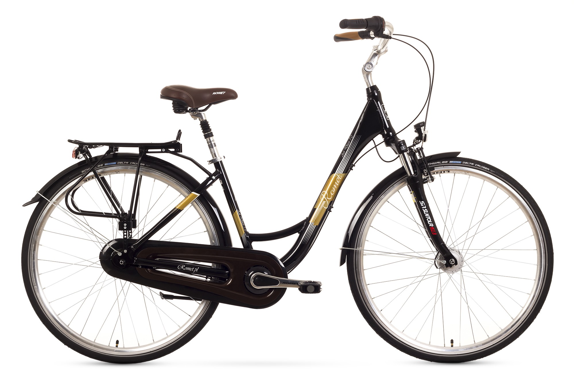 Bicicleta de oras Romet Art Deco 7 - negru