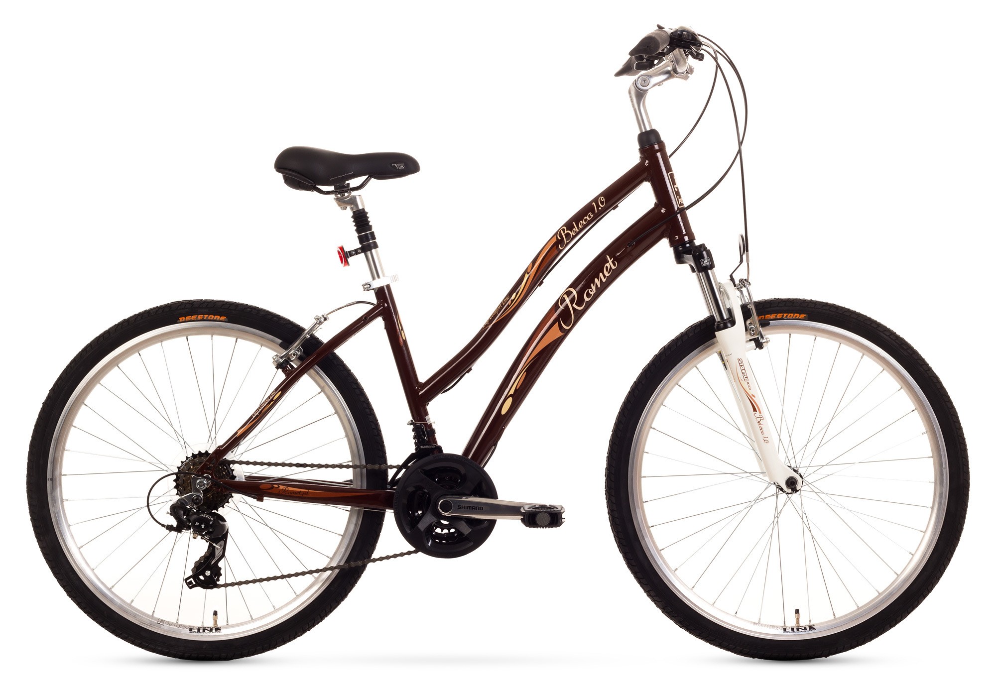 Bicicleta de oras Romet Beleco 1.0 - maro