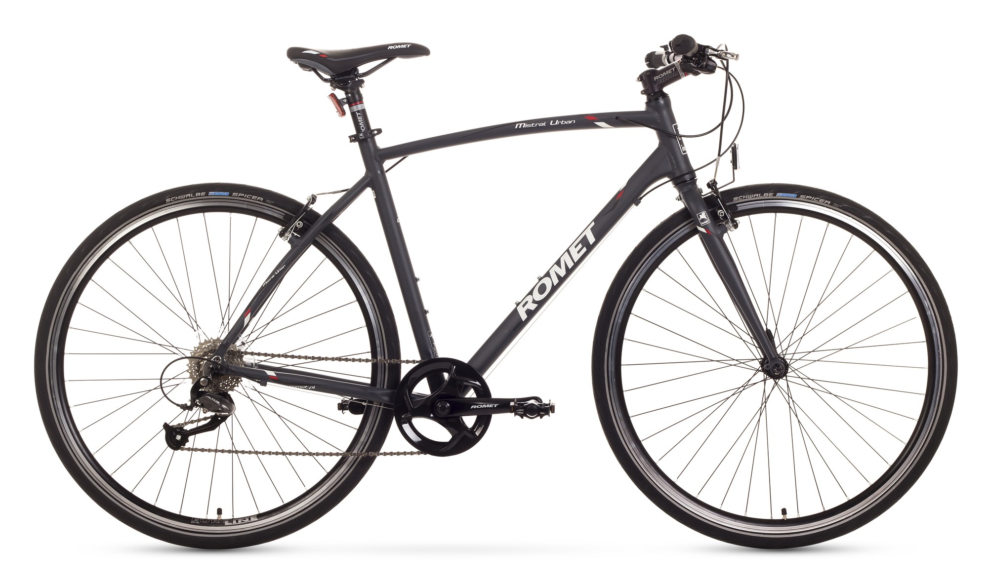 Bicicleta de oras Romet Mistral Urban - grafit