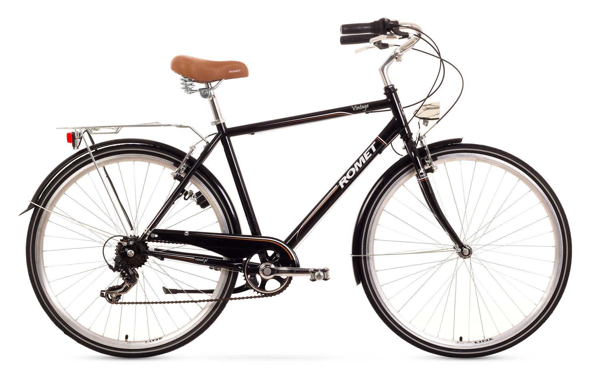 Bicicleta de oras Romet Vintage M - negru