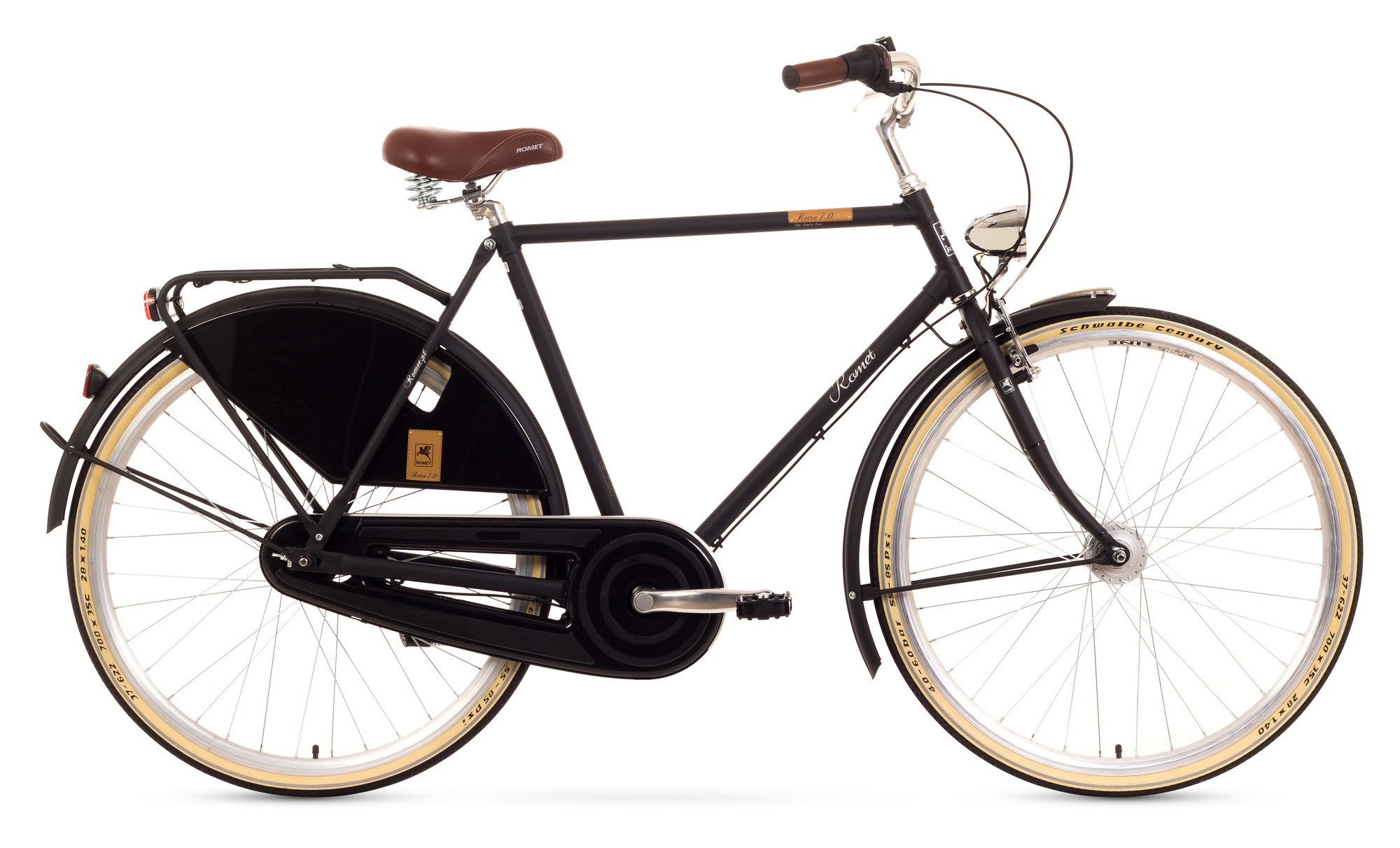 Bicicleta de oras Romet Retro 7 - negru