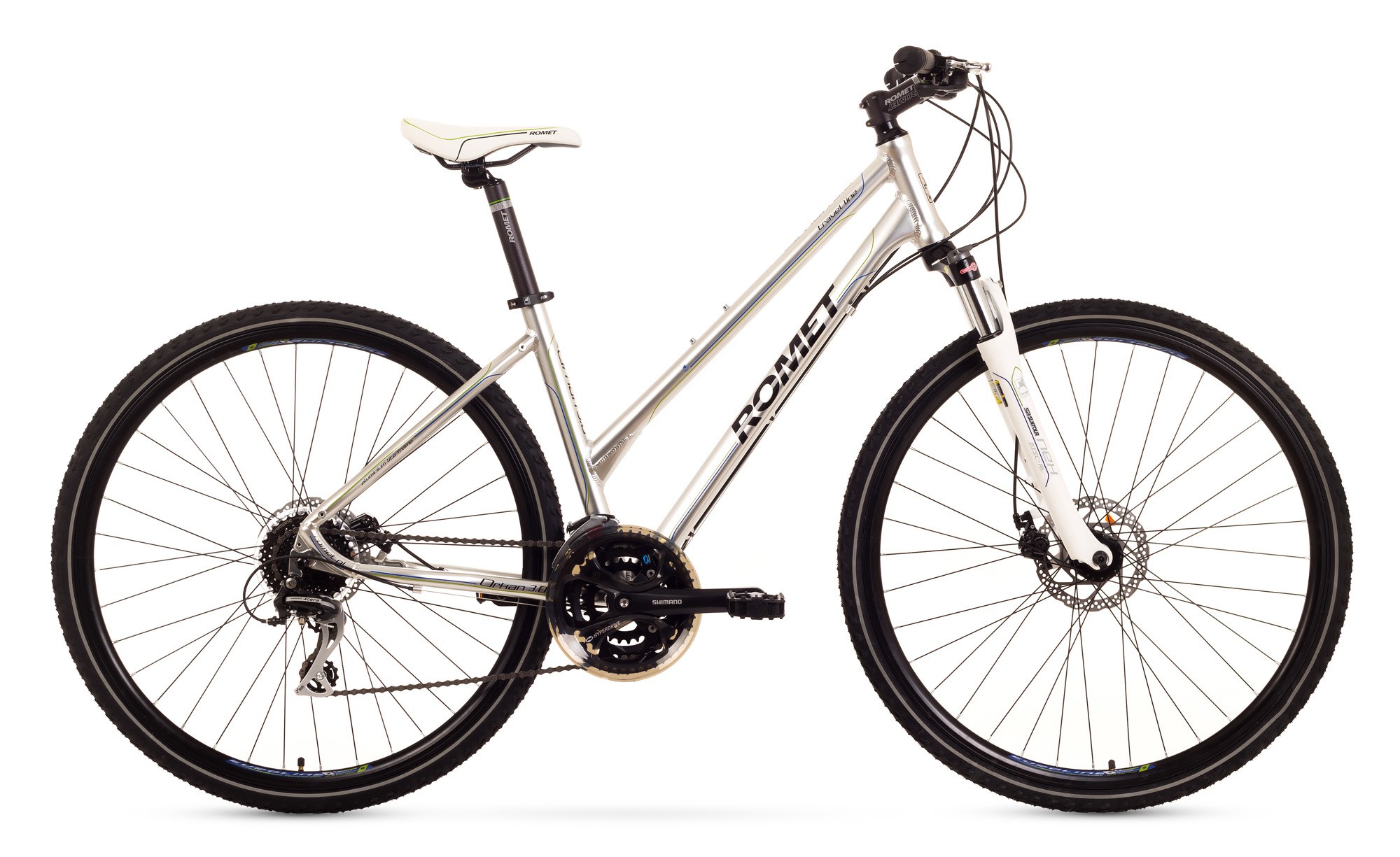 Bicicleta Trekking Romet Orkan 3.0 D - gri