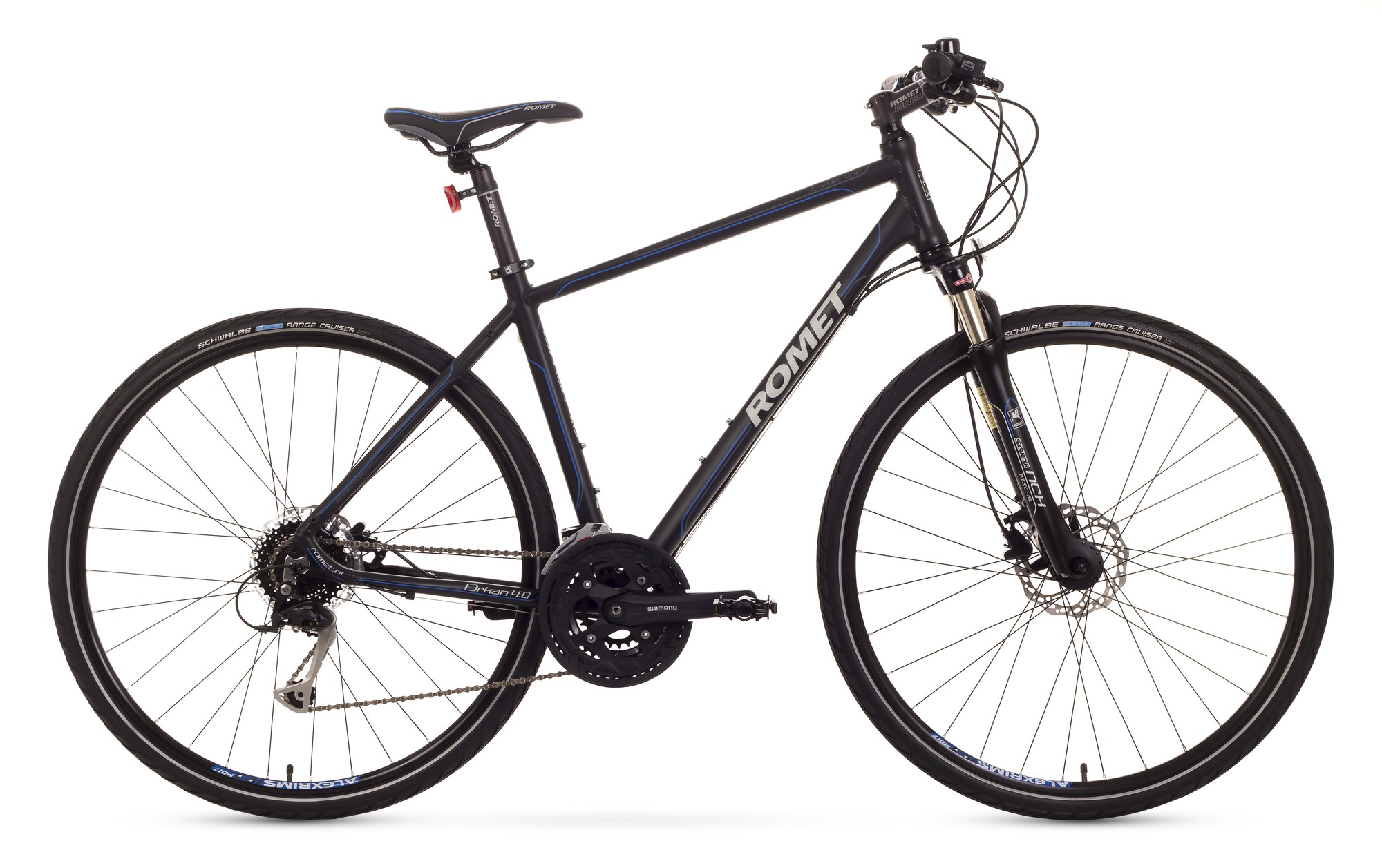 Bicicleta Trekking Romet Orkan 4.0 M - negru