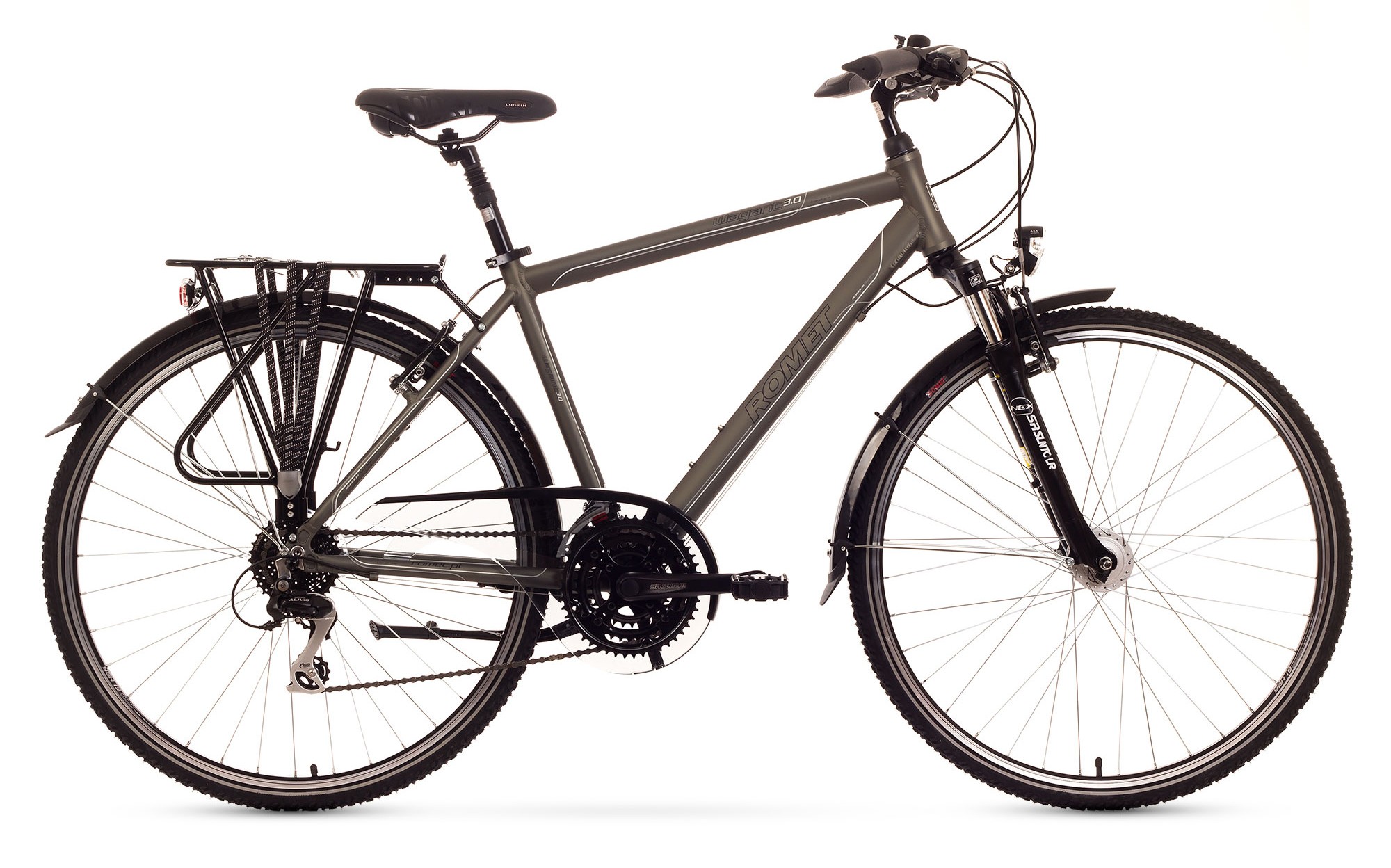 Bicicleta Trekking Romet Wagant 3.0 - grafit