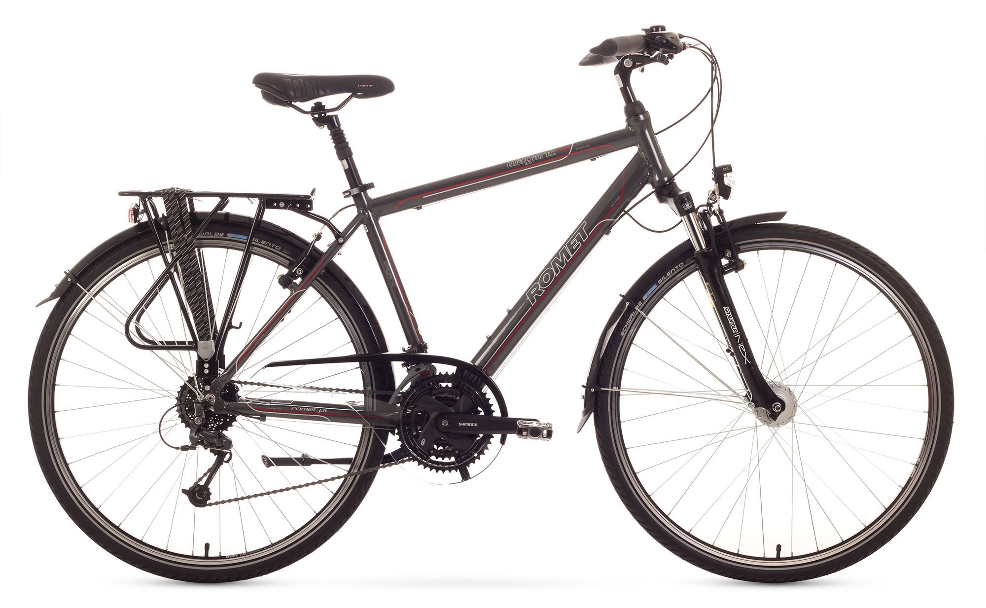 Bicicleta Trekking Romet Wagant 4.0 - grafit